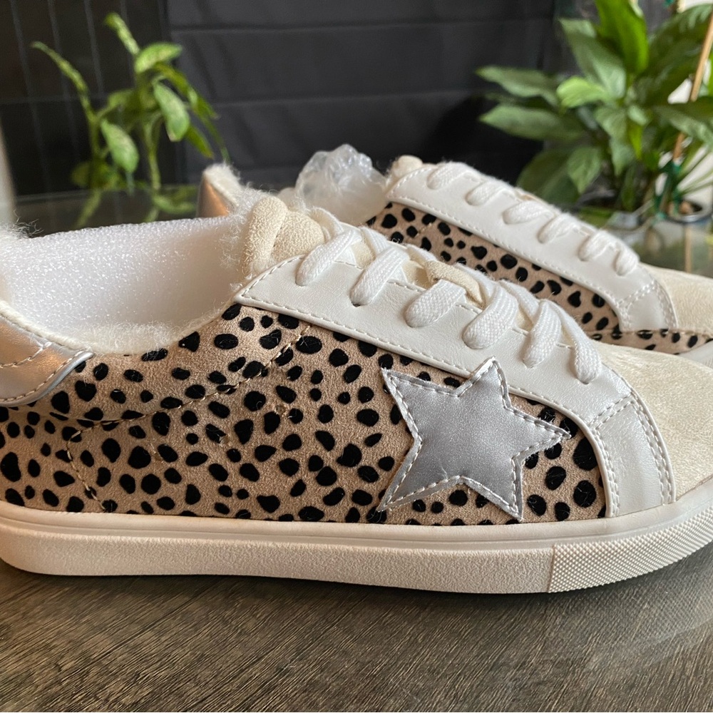 Leopard Print Sneakers
